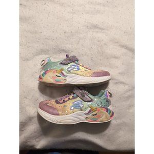 SKECHERS KIDS Sport Magical-Lighted-Unicorn Dreams 302311L Girls Size 2